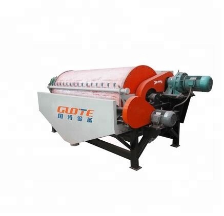 Quality Wet and Dry Iron Ore Mining Separator Machine with Permanent Magnetic Separator Drum for sale