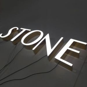 Waterproof Led Frontlit Sign Illuminated Logo Sign Letters High Strength