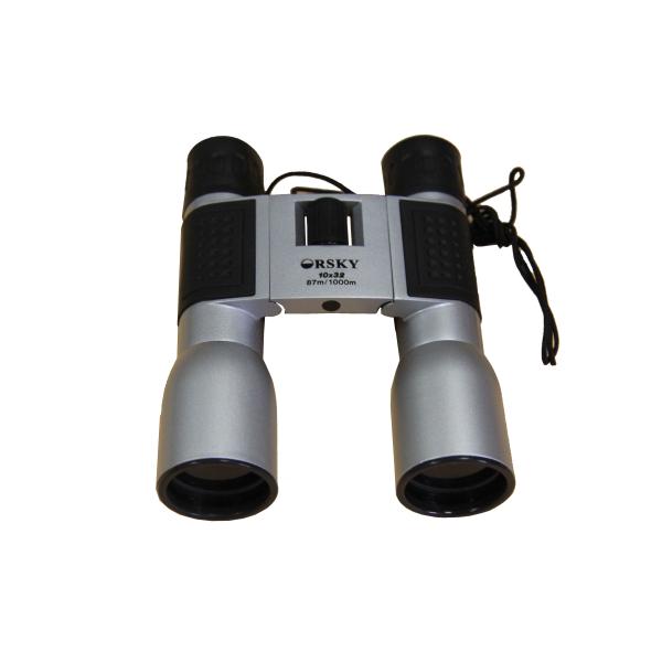 Adults Sliver Bird Watching Binoculars 12x32 With Excellent Light Transmission