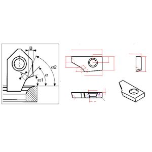 China Serdi Valve Seat Cutter PVD CVD Coating A1/E1/E2 /B1 Cutters on sale