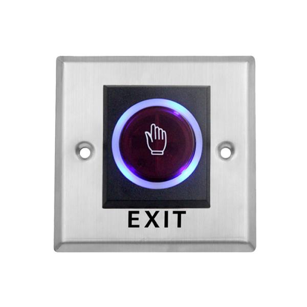 Quality Waterproof No Touch Exit Button , Square Push To Exit Button With Timer for sale