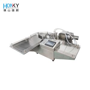 Compact 111*61*51cm Desktop Vial Filling Machine with One-Button Control and