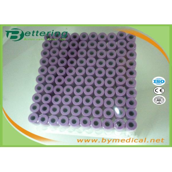 Disposable vacuum blood collection tube plain tube with red cap blood sampling collecting tube