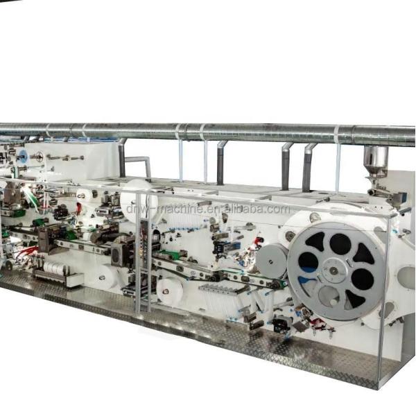 Quality High Elasticity Baby Diaper Production Line With Graphic Digitization Control for sale