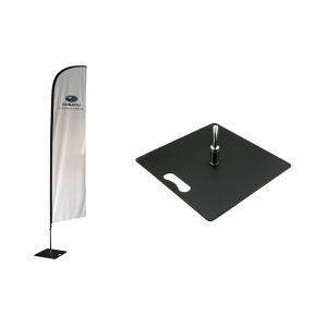 Wholesale Fireproof Large Subaru Beach Banner Flags With Aluminium / Fiberglass Pole from china suppliers