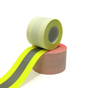 Clothes Vests Dyed Bright Reflective Fabric Suppliers Grey Green Reflective