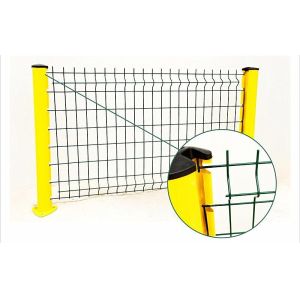 Metal Curved Panel 3D Garden 3.0mm Roll Top Fencing