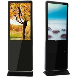Outdoor LCD Interactive Digital Kiosk Display 43 Inch Lightweight