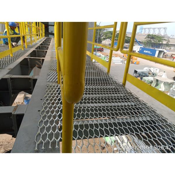 XG-11 Raised Catwalk Expanded Metal ASTM A123 Expanded Metal Steel Grating