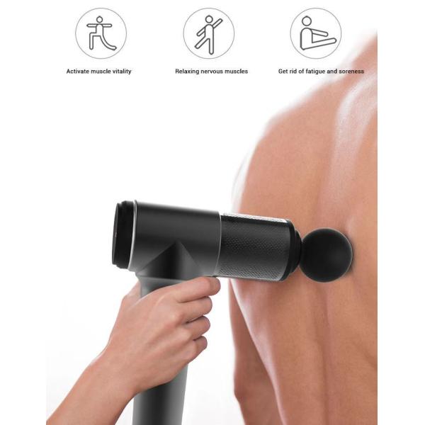 3400mAh LG Battery Handheld Deep Tissue Massager Cordless Body Therapy