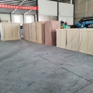 China River Protection Defensive Barrier With Green / Sand Geotextile In Burkina Faso on sale
