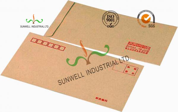 Pre Printed Return Address Custom Printed Envelopes With Normal Printing Finishing