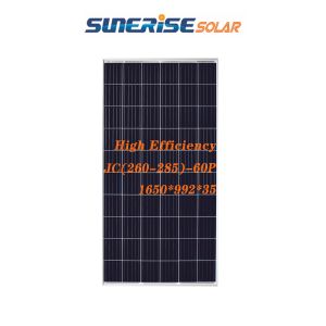 18KG 280W IP68 Polycrystalline Solar Panel For Home