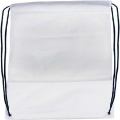 Customizable Mesh Drawstring Backpacks Eco-friendly Cloth Drawstring Bag