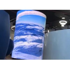 Magnetic Module Indoor Flexible Led Display Irregular Led Screen SMD3528 Type