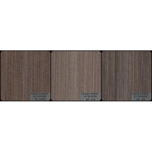 Engineered Veneer Wenge Lati Wood Top A / B Grade Customized