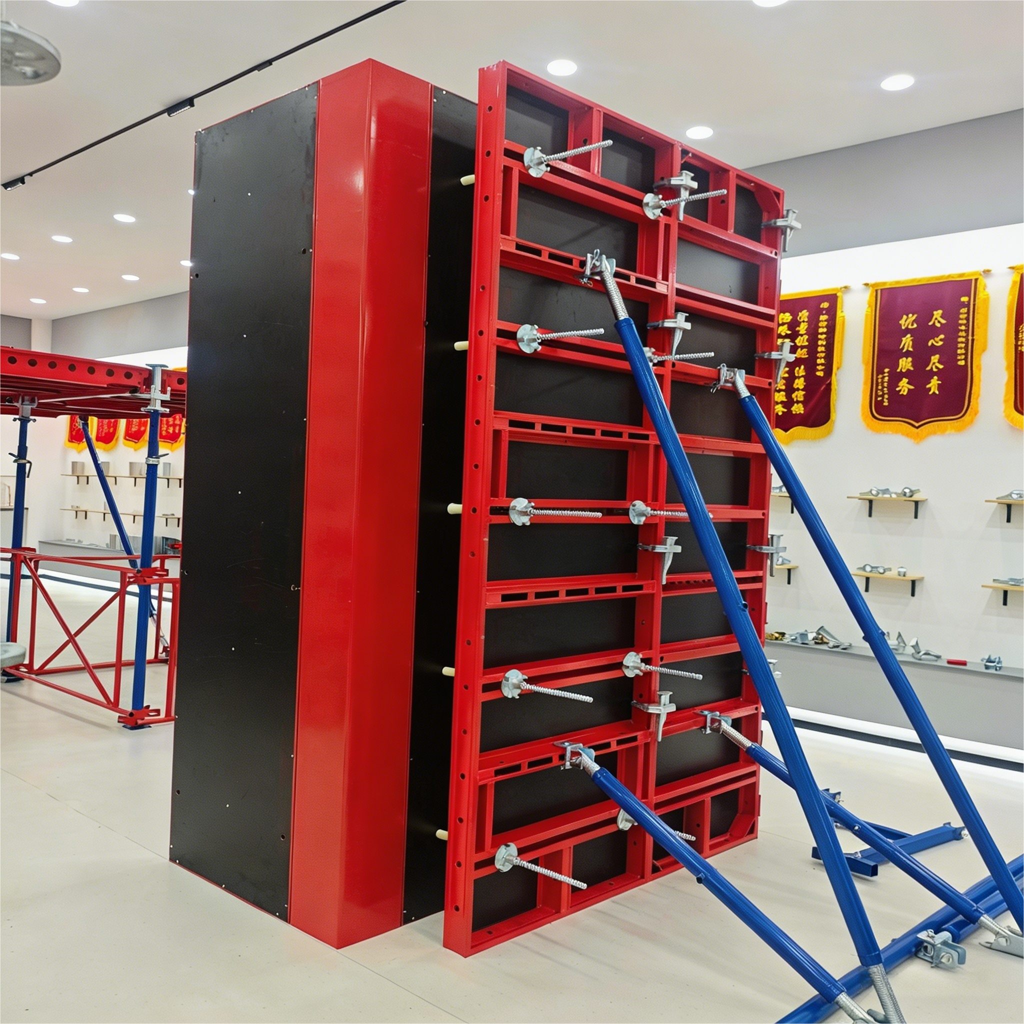 Modular Metal Formwork System Corrosion Resistant Formwork For Beams Columns And Slabs