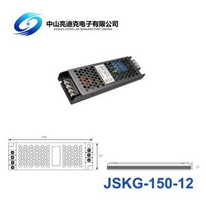 Overload Protection 150W 12.5A Fanless Power Supply 12V For LED Signs Boxes