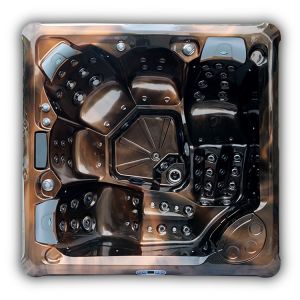 Wholesale Outside Garden Home Outdoor Acrylic Spa Hot Tub With LED Lights And Bluetooth from china suppliers