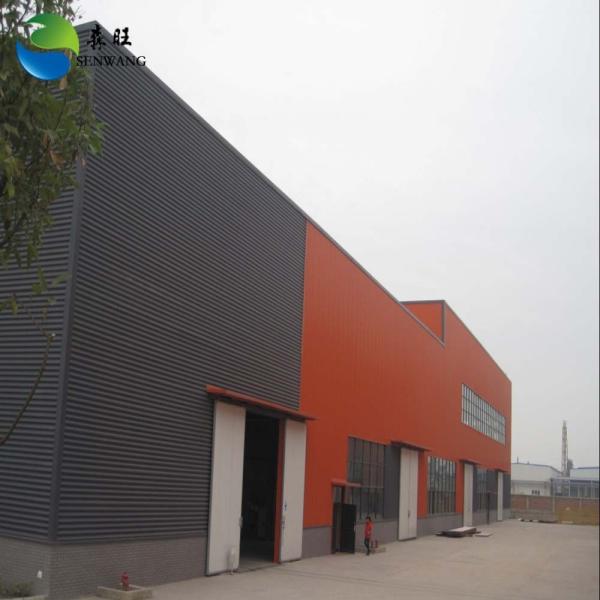 Quality Customizable Steel Structure Warehouse with H-section Steel Columns for sale