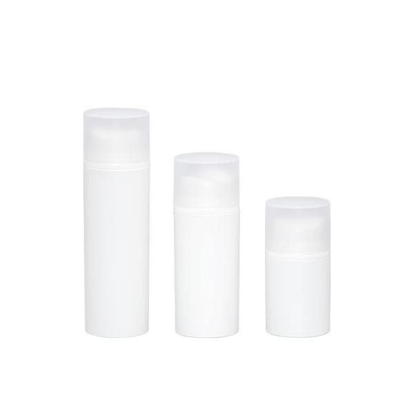 Sustainable Central Hole Outlet PP Airless Bottle Cosmetic Packaging Container