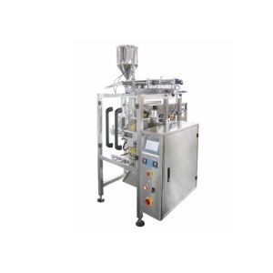 Stainless Steel Liquid Soybean Sauce Packaging Machine Dosing By Pump