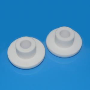 Wholesale Electrical Resistivity Flanged Alumina Ceramic Parts , Ceramic Bush Industrial Grade from china suppliers