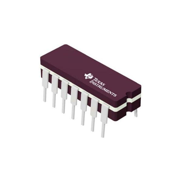 SN7406N Hex Inverter Buffers / Drivers Integrated Circuit Chip With Open