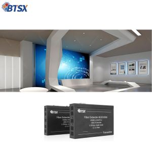 6Gbps Switching Capacity Fiber Optic HDMI Extender in Aluminum Shell Casing The