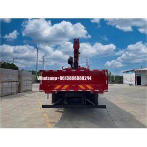 FOTON 8 Tons 4 Section Arm Crane Truck Telescopic Boom Truck