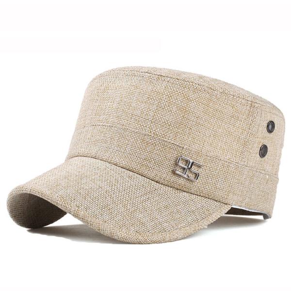 Custom Made Round Military Cadet Cap Army Military Hats With Embroidered Logo