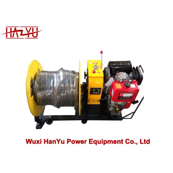Quality Transmission Line Stringing Equipment Cable Pulling Winch with Diesel Engine for sale