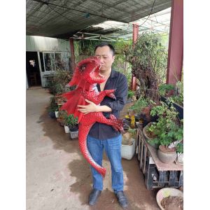 Hand Control Animatronic Realistic Dinosaur Baby Puppet Customized