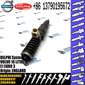 20544184 BEBE4C04002 BEBE4C04102 common rail fuel injector for VOL 85000317