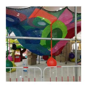 High-quality durable amusement park facilities climbing safety net