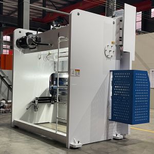 300T 3200MM Hydraulic Power Folding Bender Custom CNC Press Brake With E21