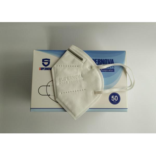 Quality NIOSH FFP2 KN95 Earloop Disposable Face Masks With Multiple Protections for sale