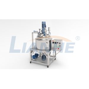 200L Sealed Cover Vacuum Homogenizer Mixing Heating Emulsifying Machine