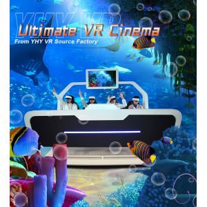 Theme Park VR Multiplayer Games 9D VR Shooting Games For 4 Players