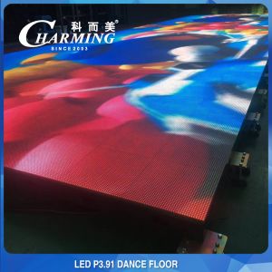 Moistureproof Dance Floor LED Screen Anti Scratch AC180-240V