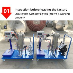 Convenient Semi Automatic 5 Gallon Paint Bucket Filling Machine for Plastic