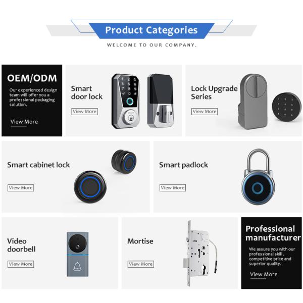Convenient and Door Security Solution Bluetooth Enabled PC Material Door Bolt Lock