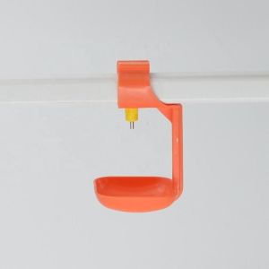 Plastic Chicken water nipple drinkers for quail broiler layers poultry farming