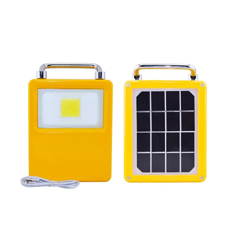Wholesale Super bright portable solar work lamp | Three mode lighting | Emergency power bank function | Outdoor camping car emergency from china suppliers