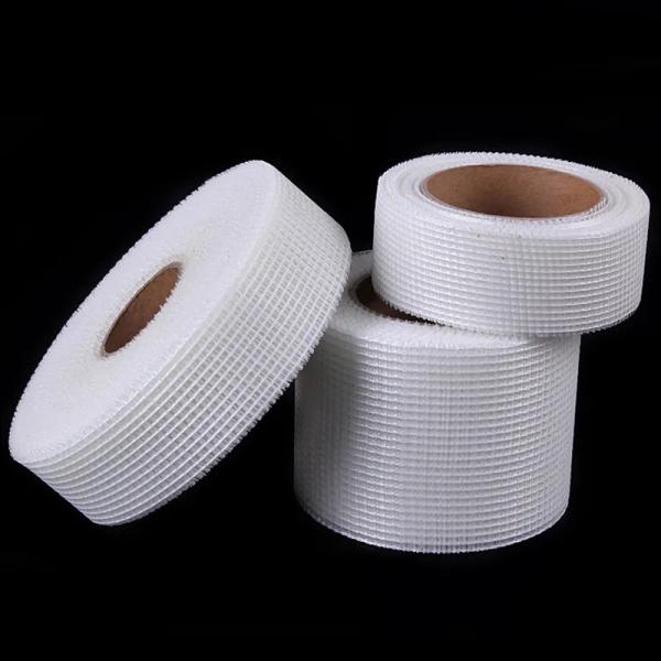 Fibreglass Mesh Roll Tape With Both Medium Tensile / Adhesion Strength