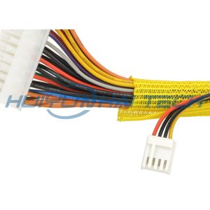 Wholesale Polyester Self Wrapping Split Braided Sleeving Custom Color For Cable Jacket Harness from china suppliers