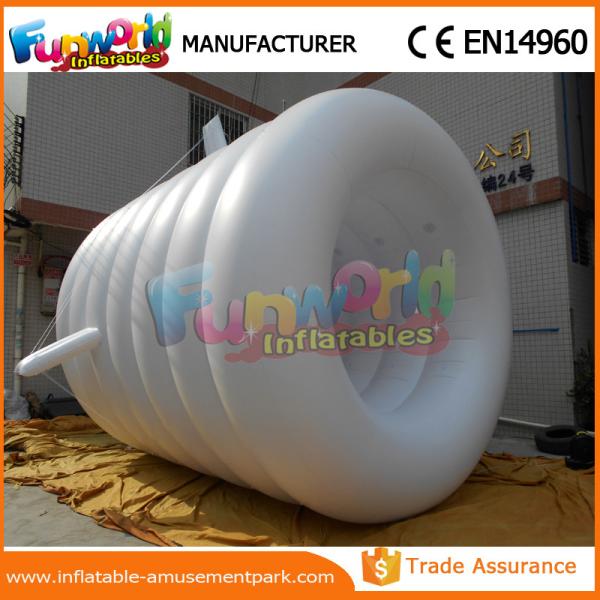 Customized Size 0.16mm PVC White Inflatable Helium Balloons Inflatable Giant