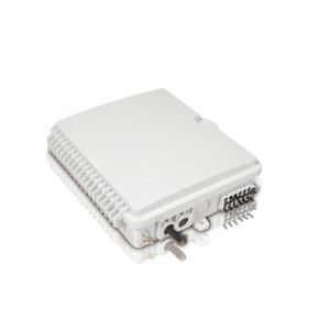 Rohs Compliant 12c Accommodate 1*8 Plc Splitter Pole Or Wall Mounted Fiber Optic Terminal Box