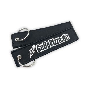 Bag Racing Match Embroidered Key Chain Cotton Polyester Material