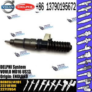 Wholesale Diesel Fuel Injector 22218106 BEBE5L14001 BEBE5L12001 BEBE5L14101 2271795 E3.5 for VOLV MD16 US14 GREENHOUSE GAS from china suppliers